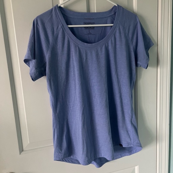 Patagonia Capilene Cool Trail Purple T shirt size L - Picture 1 of 5